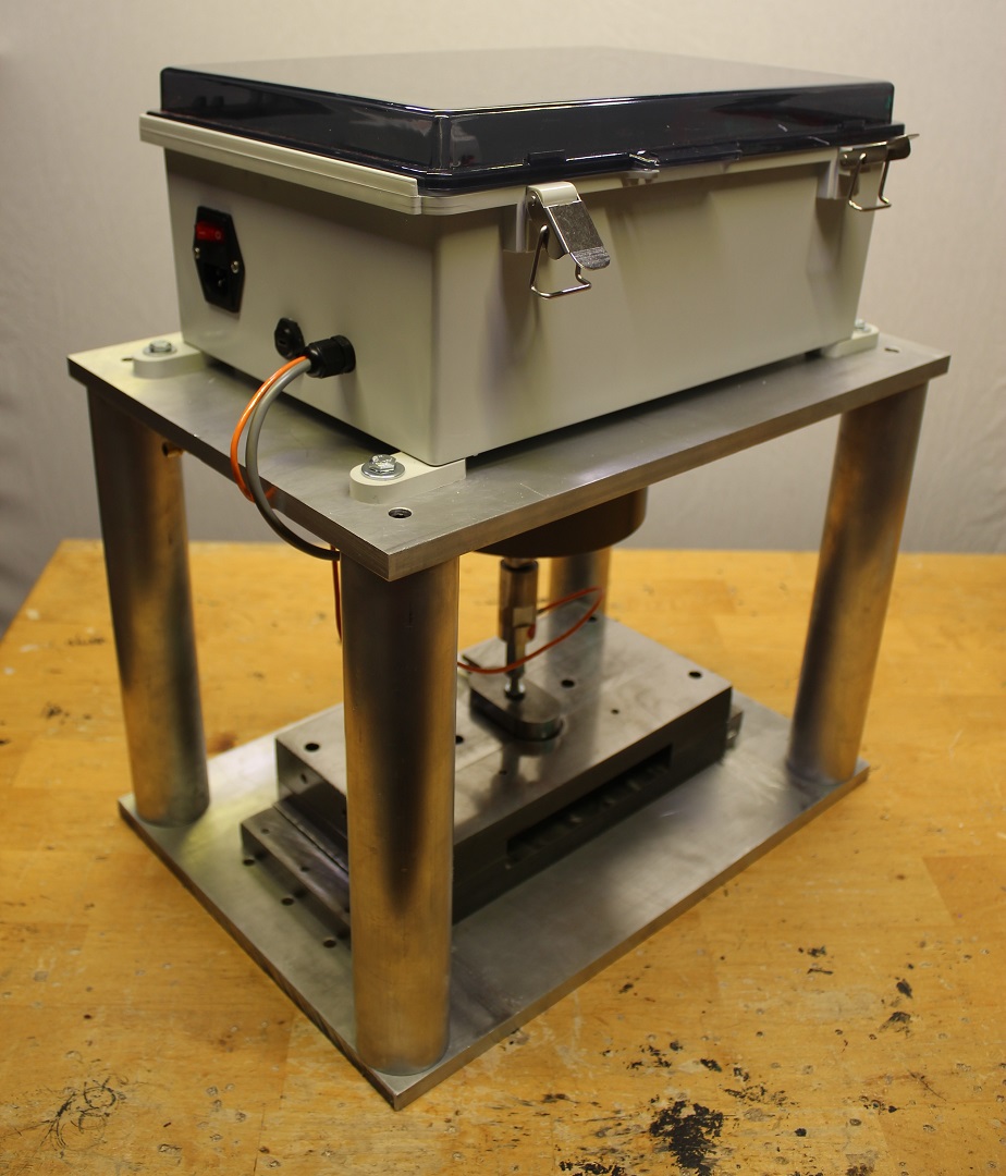 Mold Release Tester placed on a table